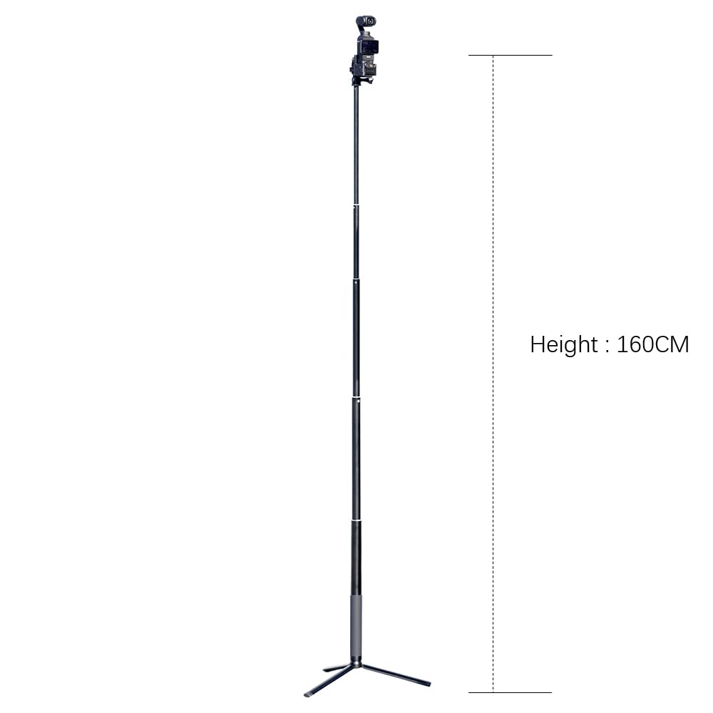 Amazon | DJI Osmo Pocket 3 用 MAXCAM自撮り棒三脚延長棒は150CM